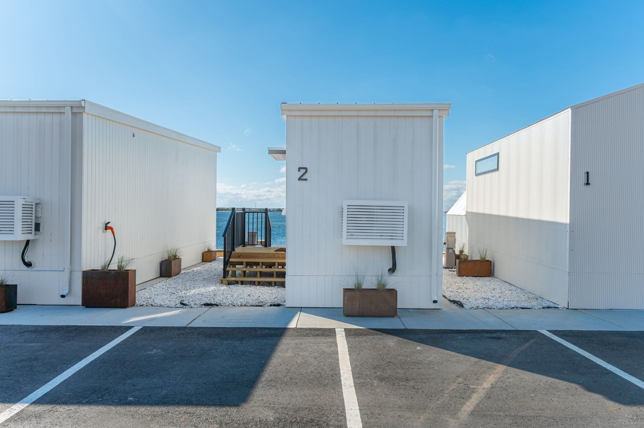 Chalet rustique luxueux, en face de la plage | Terrain de l’hébergement 