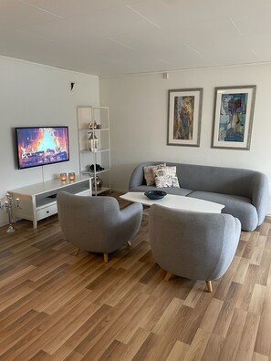 Living area - Leilighet i solfylte Mandal (Agder)