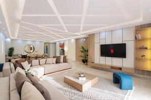 豪華公寓, 2 間臥室, 露台 | 內部