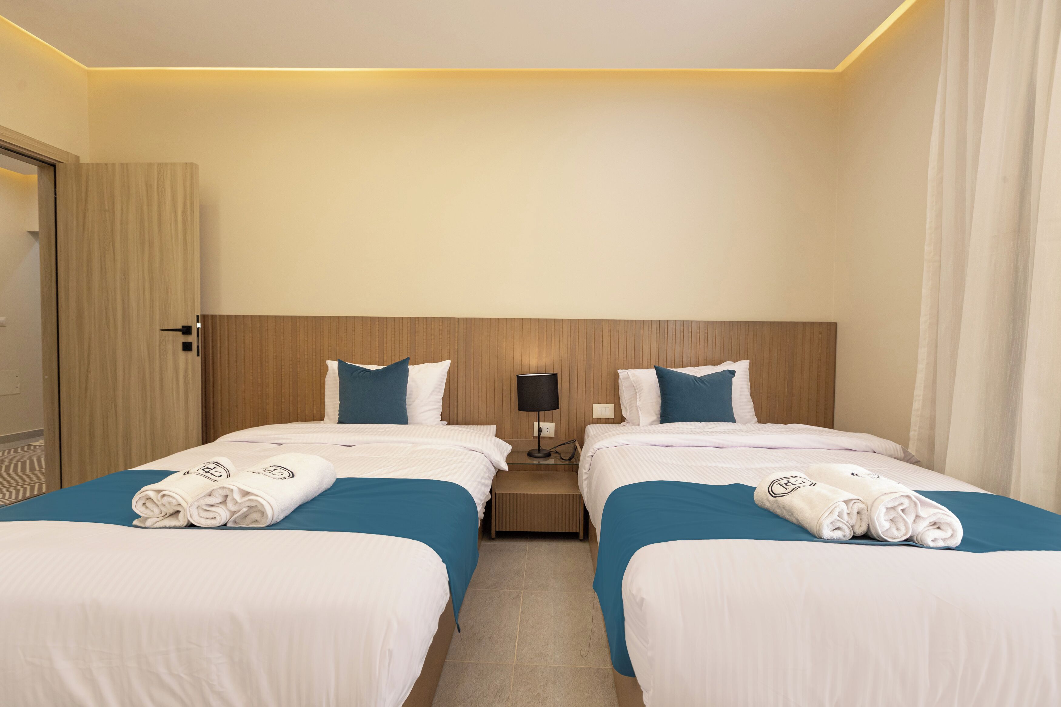 Appartement Deluxe, 3 chambres, balcon, vue ville