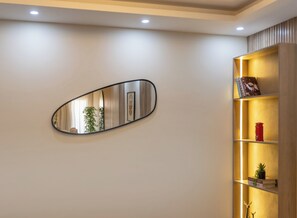 Appartement Deluxe, 3 chambres, balcon, vue ville | Intérieur