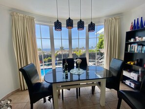 Dining - Stunning Spacious Villa with Sea Views & Heated Private Pool - Puerto del Carmen (Tías)