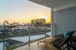 Luxury Apartment, Balcony, Sea View | Terrace/patio - Sun Style & Location Viva Jaco Condo (Jacó)