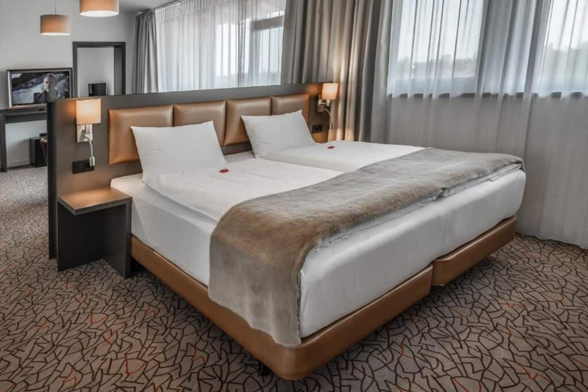 Departamento, balcón, vista a la ciudad