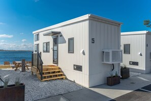 Luxury Cabin, Beachfront | Property grounds - Direct Waterfront Cabin Sunset Views 5 (Mary Esther)