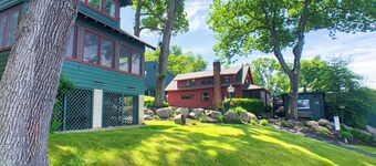 Luxury Adirondack Retreat, Two Homes at Hall’s Marina