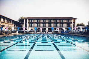 Pool - Resort-Style Condo in Gated Community near 6-8 Water Polo Academy, Disney, Beach (Fountain Valley)
