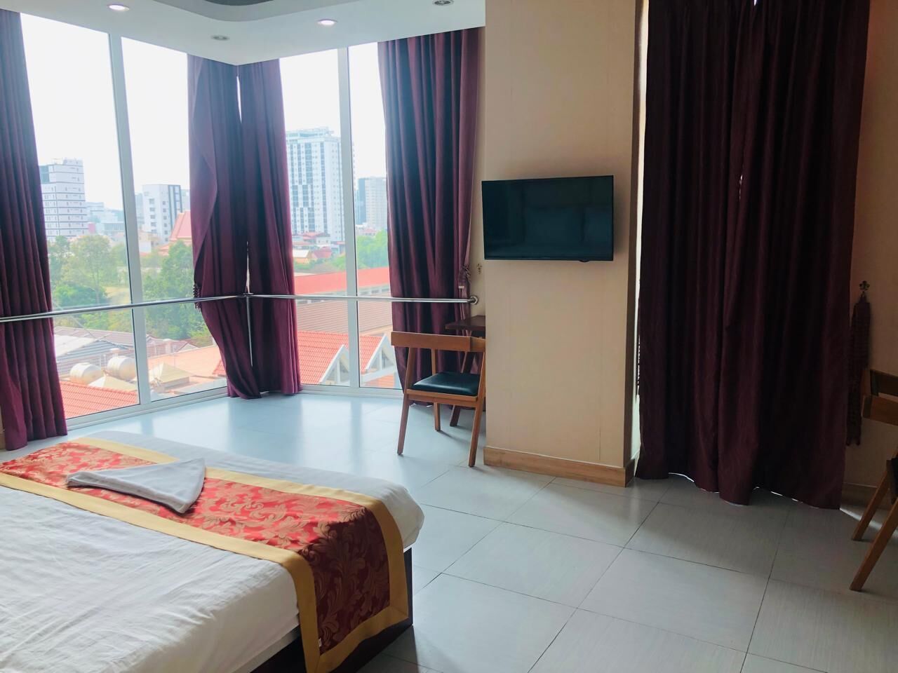 Superior Double Room, Balcony, City View | Terrace/patio
