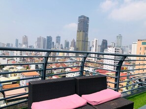 City view - Sai&su hotel (Phnom Penh)