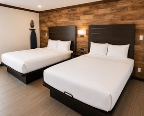 华丽双人房, 2 张大床 | 办公桌、笔记本电脑工作区、熨斗/熨衣板、免费 WiFi