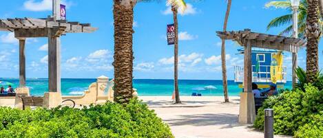 Beach nearby