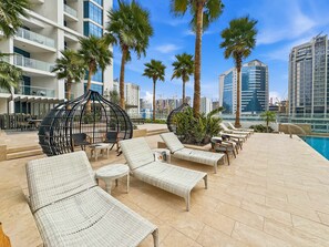 Terrace/patio - Luxury Studio I DAMAC Maison Downtown (Dubai)