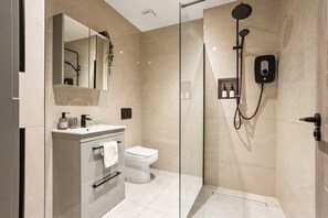Hair dryer, soap
