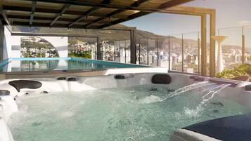 Idromassaggio all'aperto