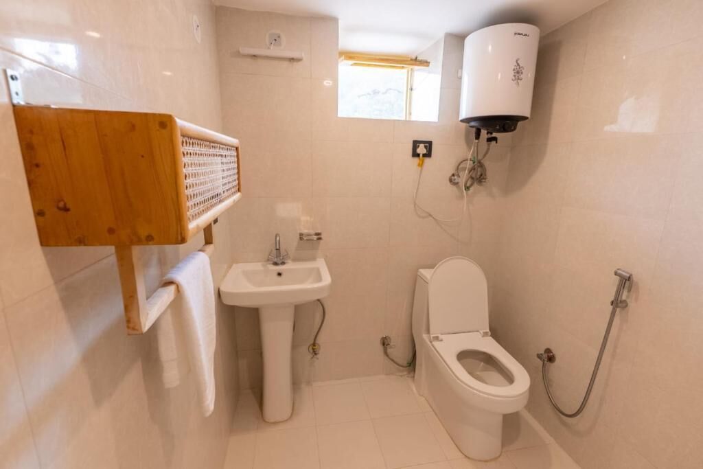 Phòng Suite Cao cấp, quang cảnh núi | Phòng tắm