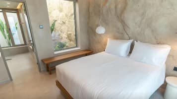 2 bedrooms, in-room safe, iron/ironing board, WiFi (free)
