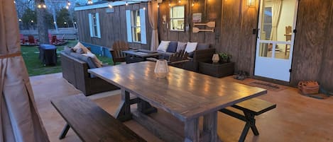 Restauration en plein air