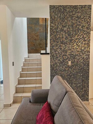 Interior - Vacation home 5 minutes from the beach, ideal for a family. (Mezcales)