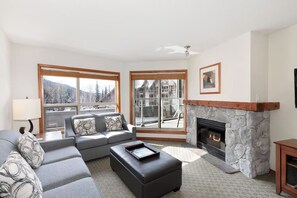 Living area - Family Stay in Whistler | Spacious Mountain Retreat w/Pool & Slope Access (Whistler)