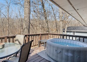 Idromassaggio all'aperto