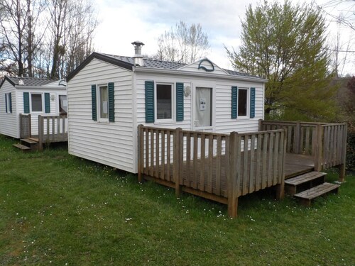 Mobil-home avec terrasse - 2 pers.