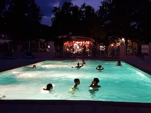 Pool - Cozy mobile home with terrace - 4 guests (Neffes)