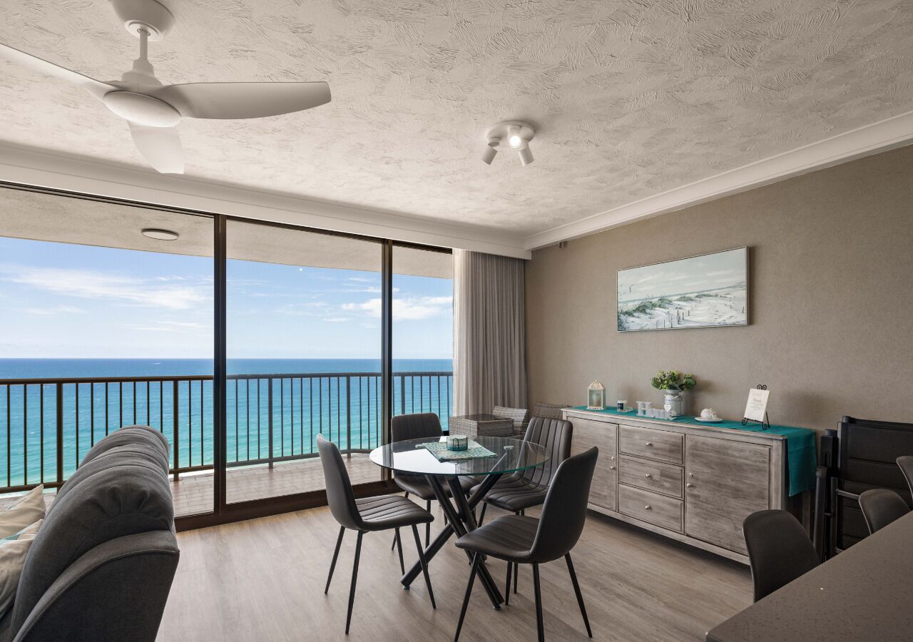 公寓, 2 間臥室, 陽台, 海灘景觀 | 住宿內部