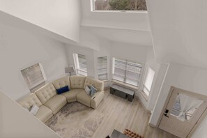 TV, offices - Neotsu Coastal Cottage: Monthly Coastal Retreat (Neotsu)