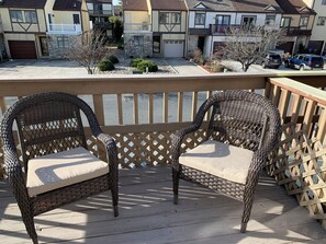 Terrace/patio - "Your Beach Escape - Beach Block - 5 minute walk until you’re on the sand." (Brigantine)