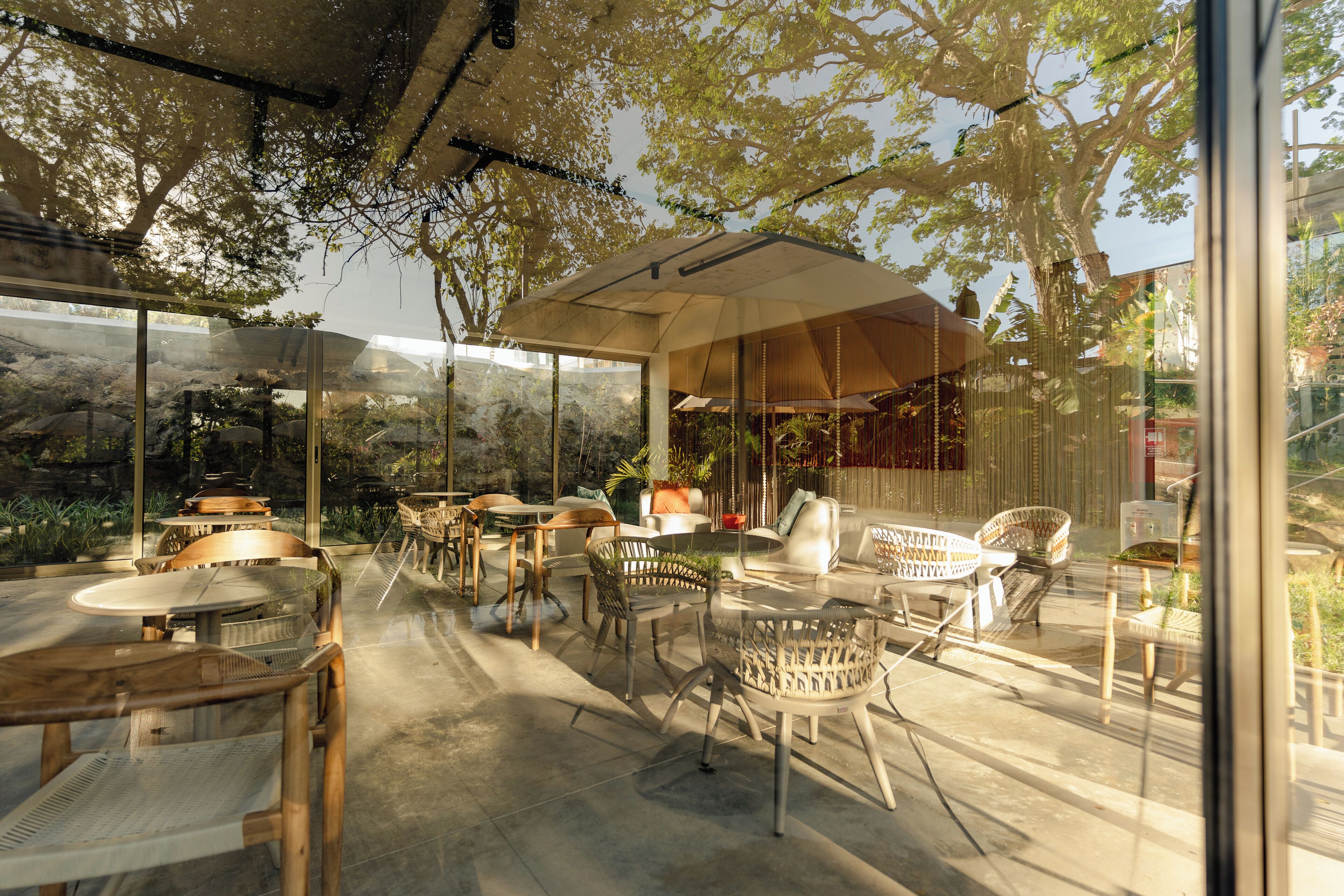 Udendørs spisemuligheder