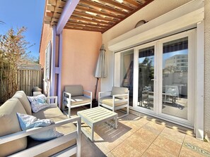 Terrace/patio - CAP D'AGDE - Plage de Rochelongue / Réf 415 (CAP D'AGDE)