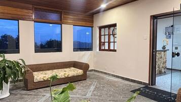 Entrée de l’hébergement