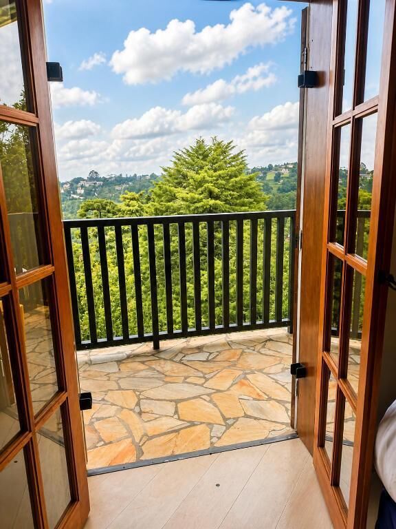 Superior-Dreibettzimmer, Bergblick | Ausblick vom Zimmer