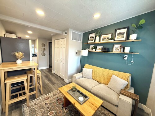 Green Haven: Smart Projector, Yard, & Fire Pit