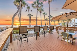 Terrace/patio - Blue Heron South | Ocean Front Living at Manasota Beach Club (Englewood)