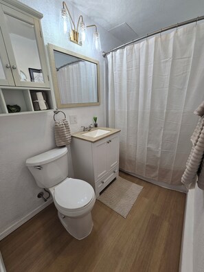 Bathroom - Stay EverGreen-Perfect for travelers, 2BDRM, 1BATH (Bismarck)