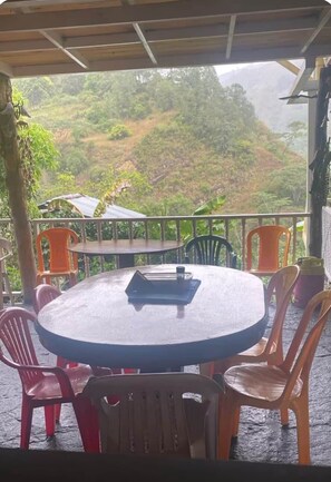 Opções para refeição ao ar livre