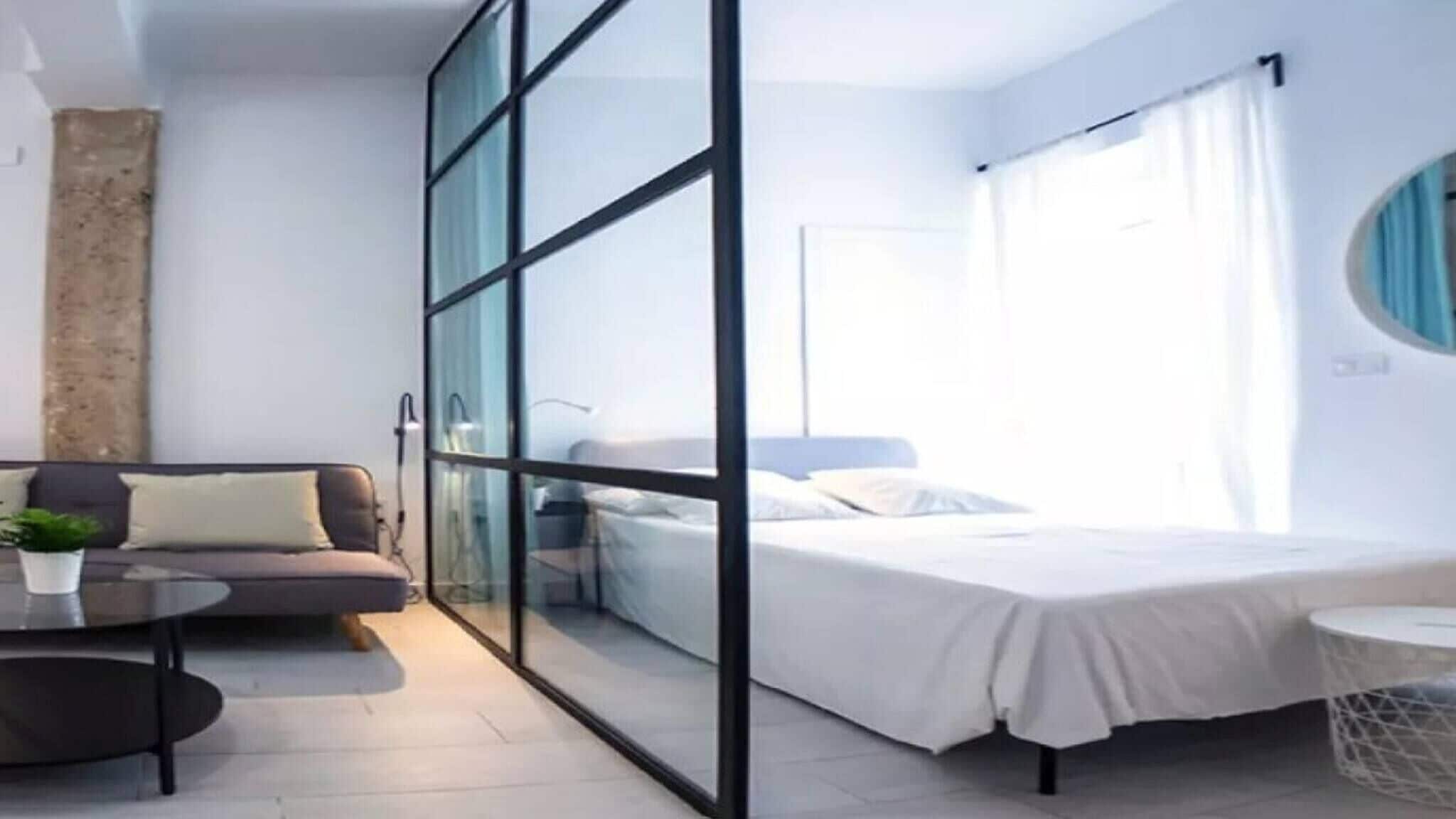 アパートメント 1 ベッドルーム バリアフリー バルコニー