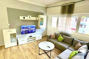 Living area - AR Apparts (city center -Wifi 100 Mb) (Fès)