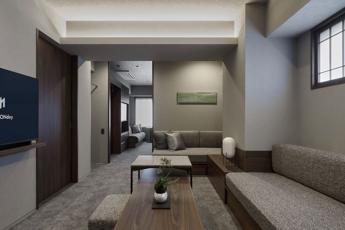 1 Bedroom Grand Suite, Non Smoking | Living area | Flat-screen TV