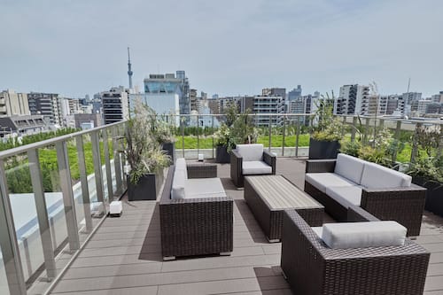 Suite Executive, 1 camera da letto, non fumatori, balcone | Terrazza/patio