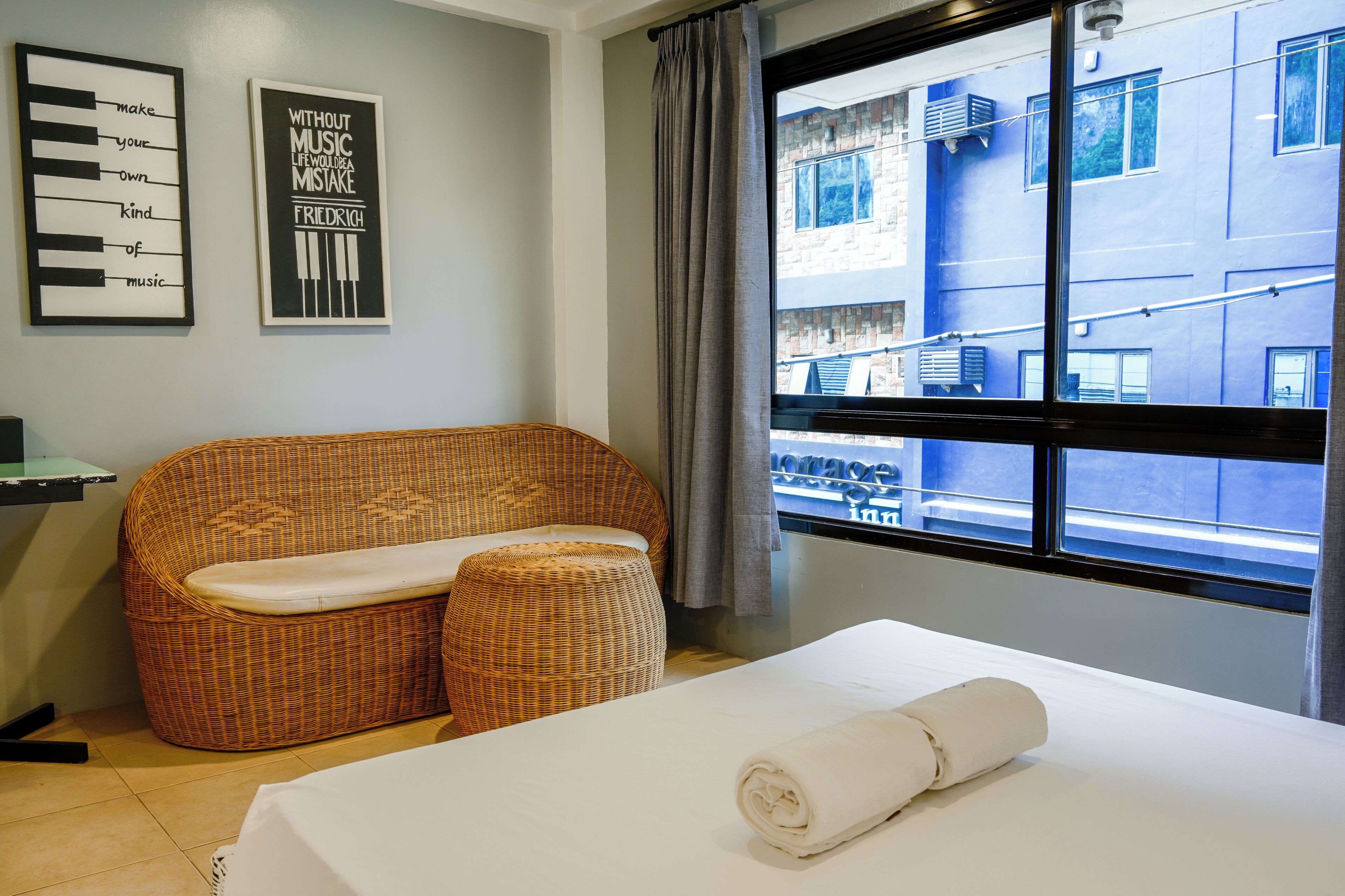 Kahden hengen superior-huone (kaksi sänkyä)