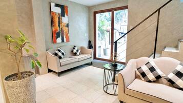 Sala de estar en el lobby
