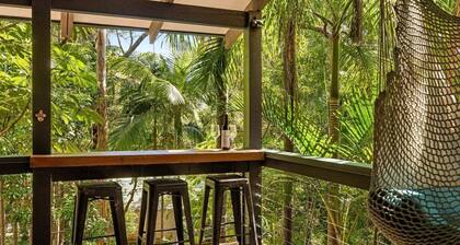 Boheme Abode | Byron Bay Rainforest Treehouse near Tallow Beach