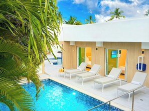 Pool - Beach Villa | 6 BR | 2 Private Pools | Daily Maid (Punta Cana)