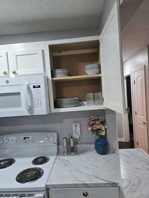 Private kitchen - Adorable 2-bedroom Spacious Two King Bed (Riverside)