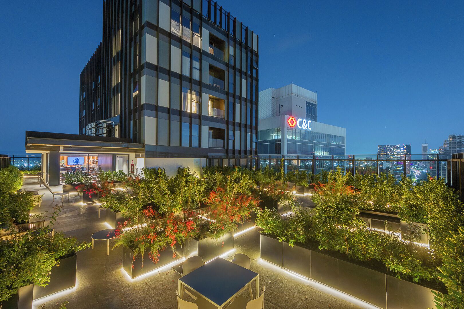 Áreas de la propiedad