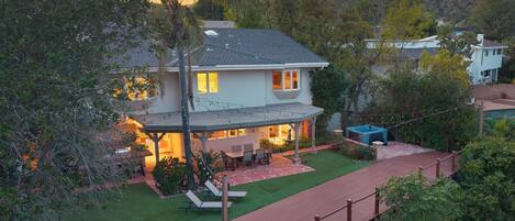 Majoituspaikan julkisivu