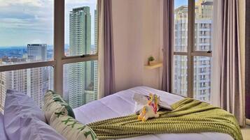 Apartment, 2 Bedrooms, City View