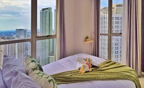 Apartemen, 2 kamar tidur, pemandangan kota